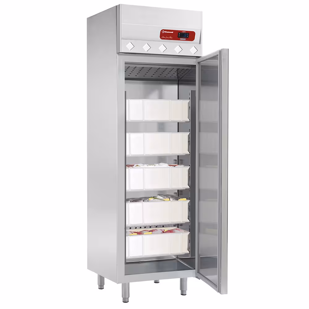 Armoire frigorifique pour poissons,  400 litres,  1 porte - équipement professionnel de qualité