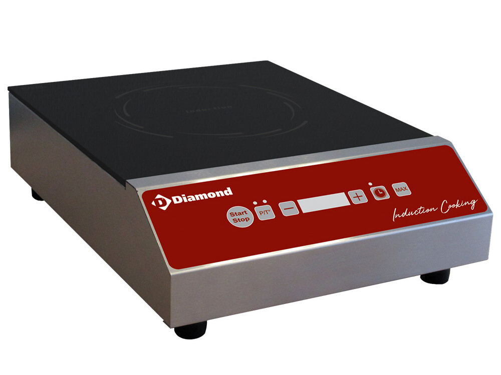 Plaque à induction 3500 watt,  touches sensitives - restauration professionnel de qualité