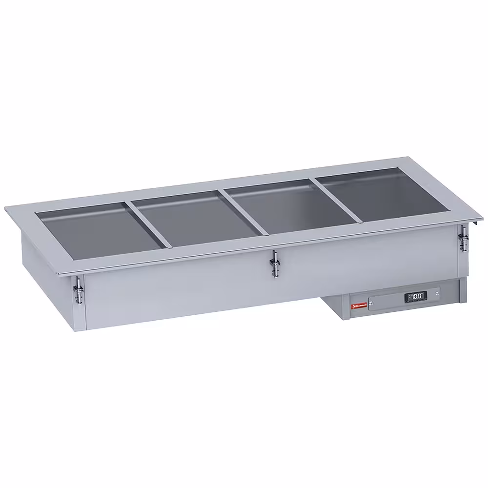 Elément Bain marie 3x 1/1 - à sec - statique - restauration professionnel de qualité