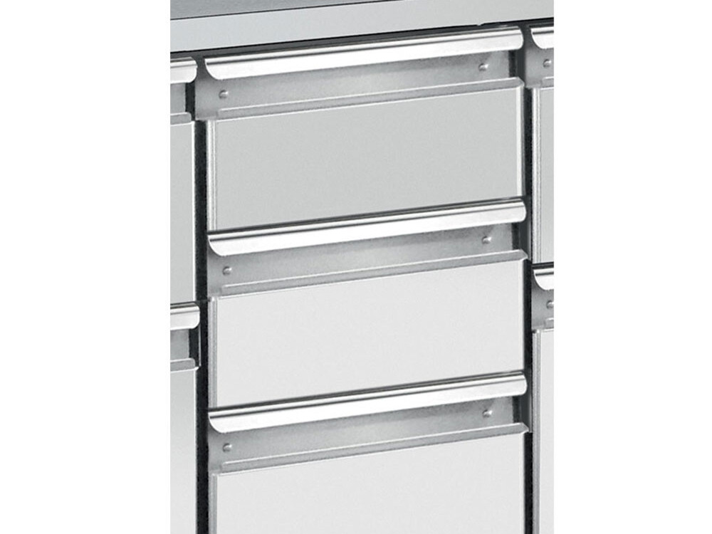Kit bloc 3 tiroirs (1/3+1/3+1/3 h100),  pour &, ... - restauration professionnel de qualité