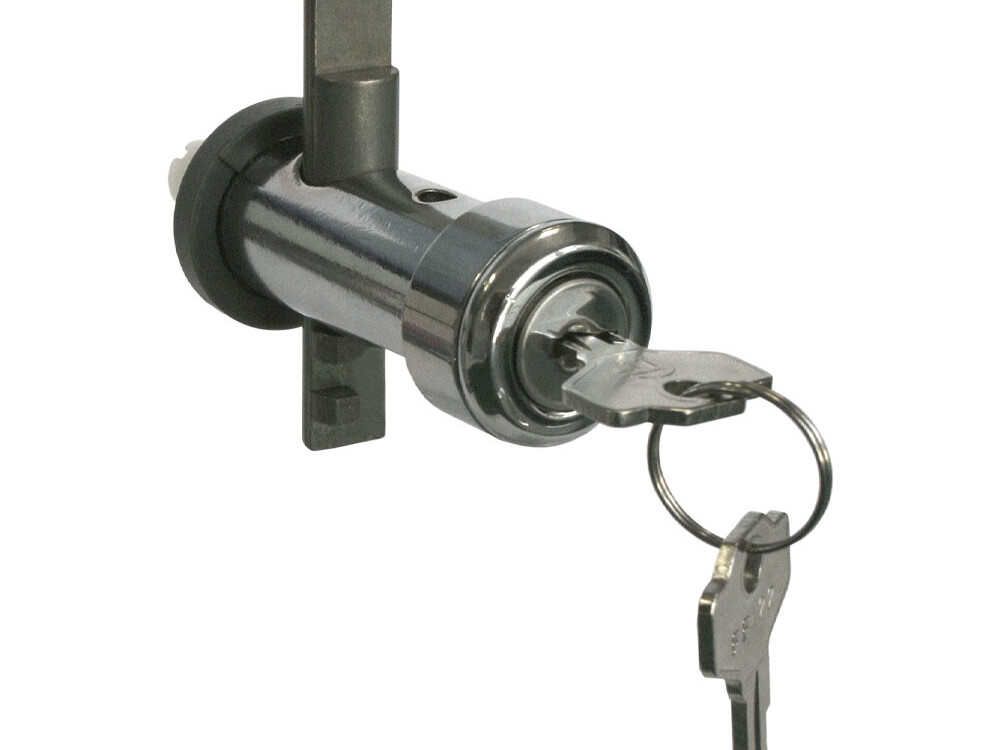 Kit serrures avec clés 2x 1/2 porte armoires (2 pcs) - professionnel professionnel de qualité