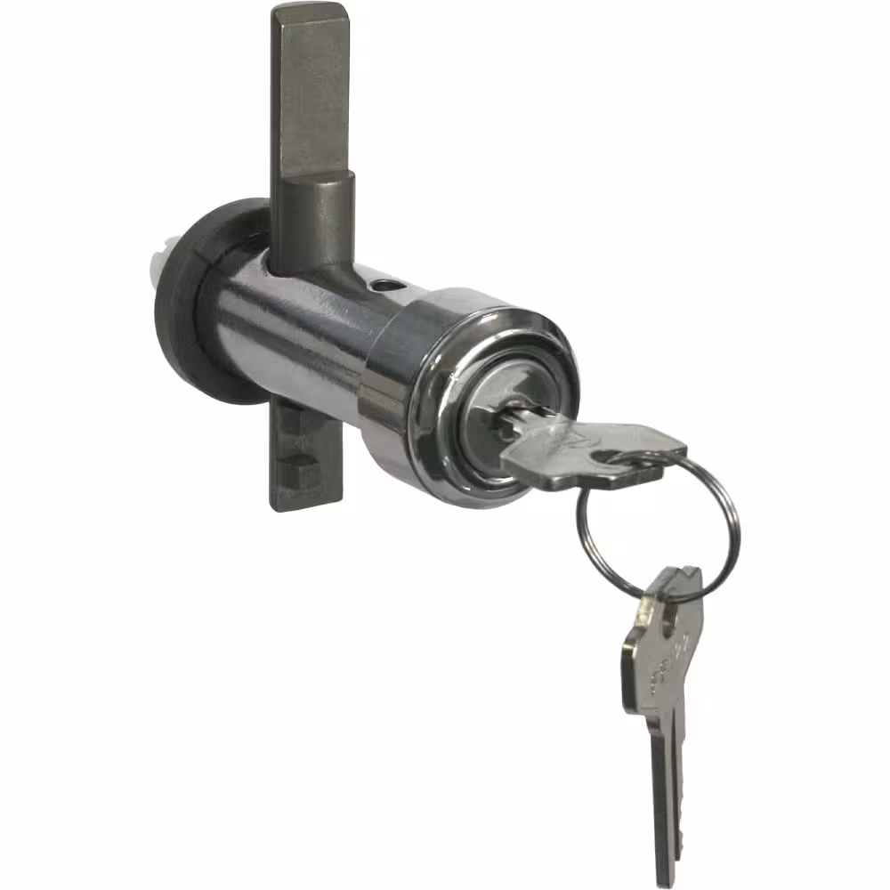 Kit serrures avec clés 2x 1/2 porte armoires (2 pcs) - professionnel professionnel de qualité