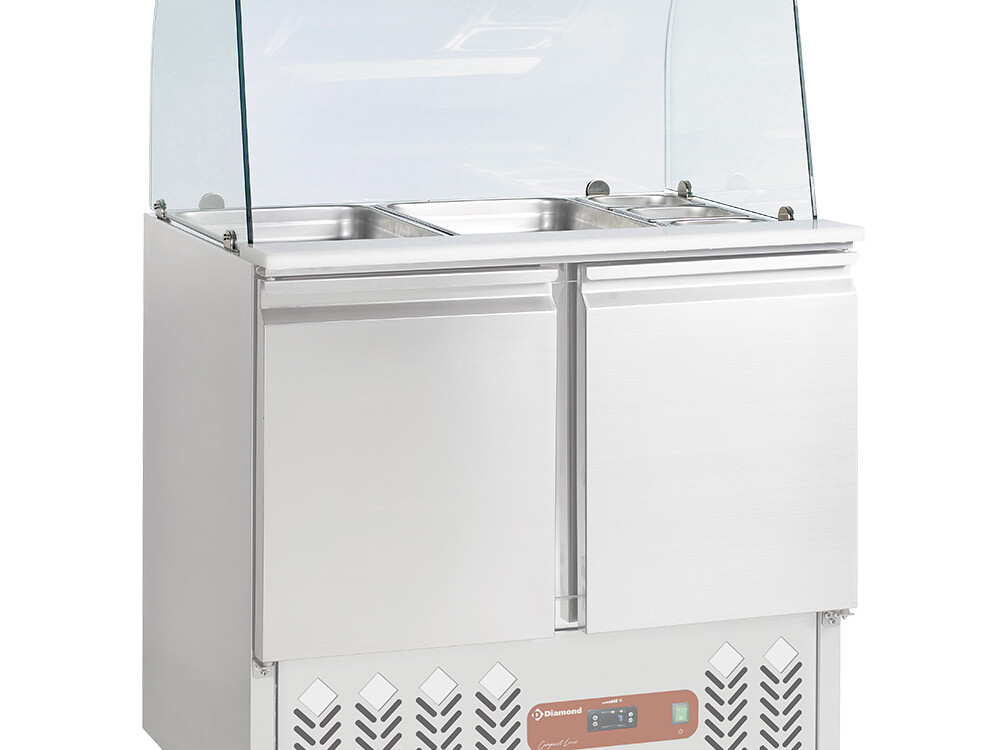 Kit complet vitre bombée pour SAL2M/... - cuisine professionnel de qualité