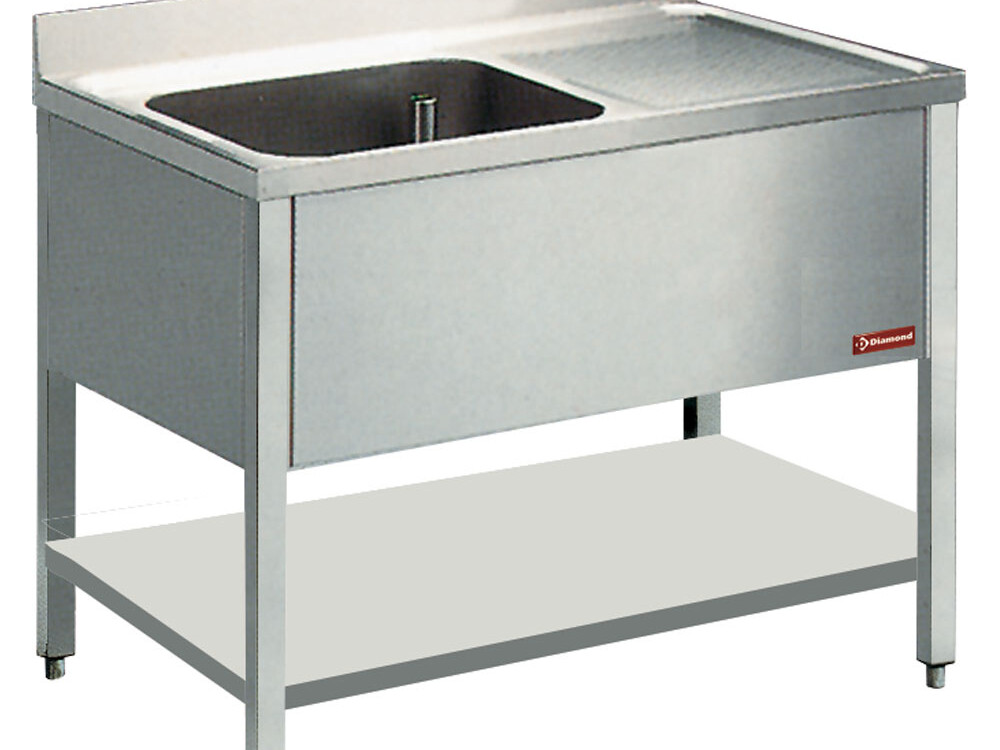 Plonge 1 cuve et 1 égouttoir - professionnel professionnel de qualité