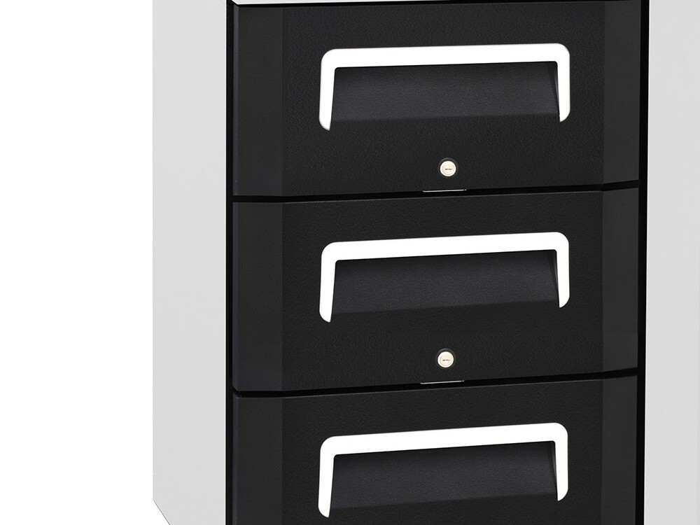 Kit bloc tiroirs (1/3 + 1/3 + 1/3) x ... - professionnel professionnel de qualité