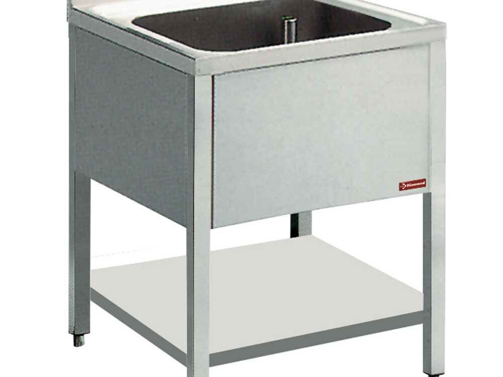 Plonge 1 cuve - cuisine professionnel de qualité
