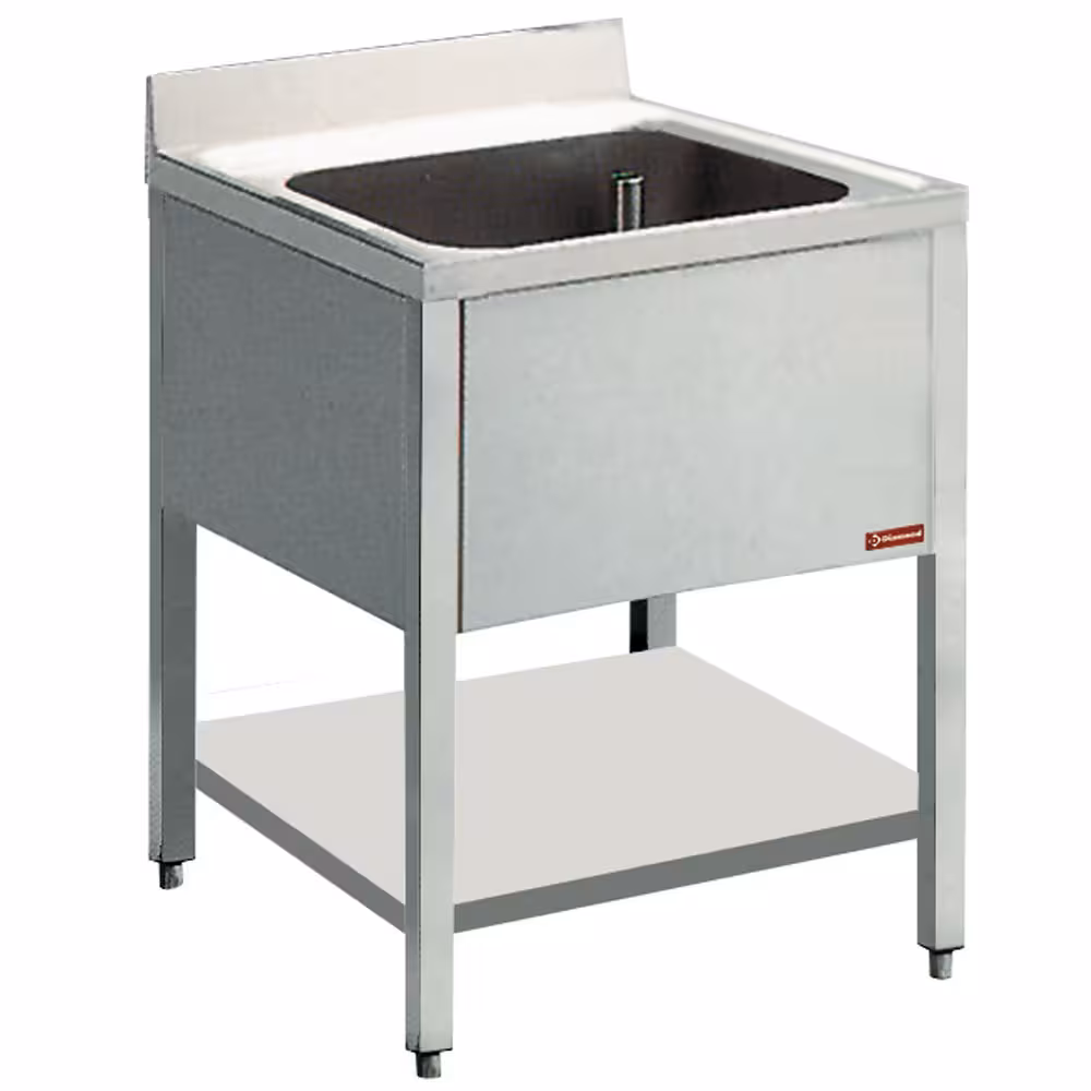 Plonge 1 cuve - cuisine professionnel de qualité