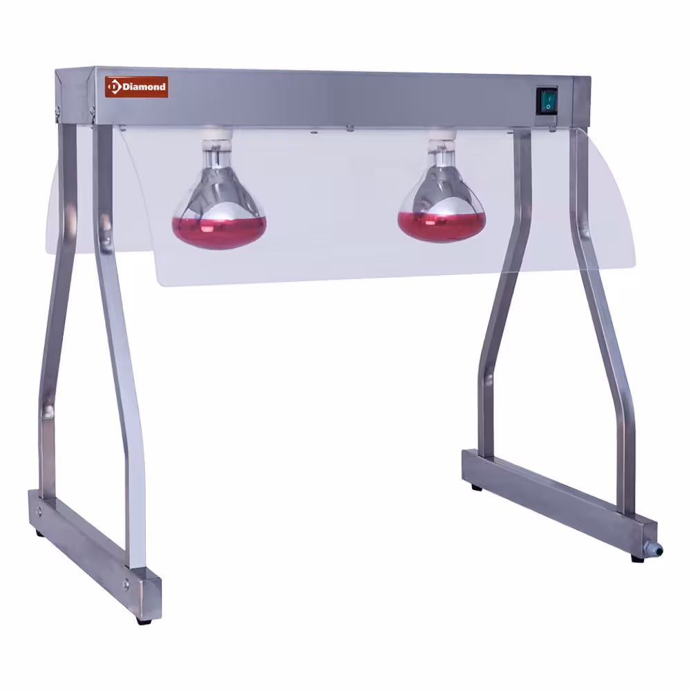 Pont chauffant,  lampes infrarouges (2x 250 W) - équipement professionnel de qualité