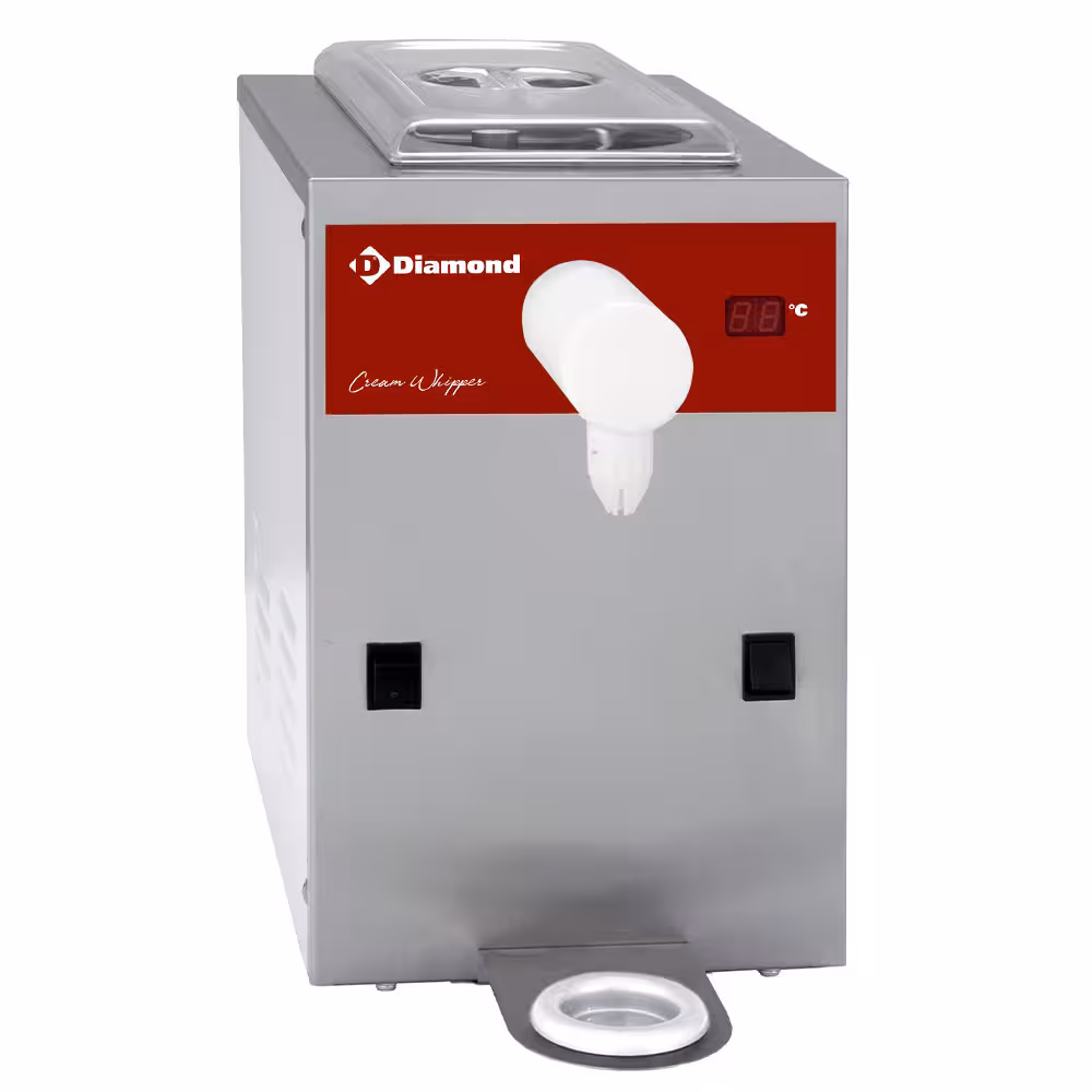 Machine réfrigérée à chantilly en inox,  cuve 2 L (10... - équipement professionnel de qualité