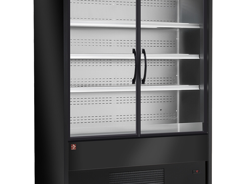 Meuble mural réfrigéré, portes battantes - - cuisine professionnel de qualité