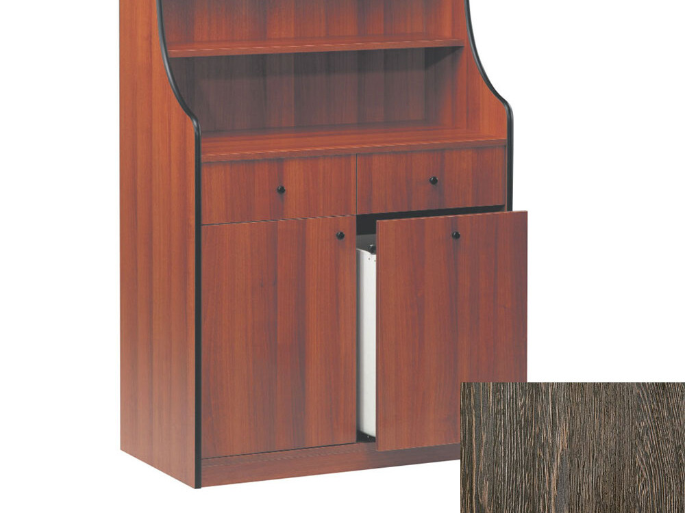 Meuble de service 2 tiroirs,  1 porte,  1 trémie,  