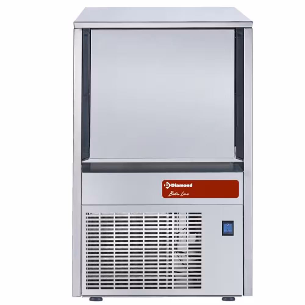 Machine à glaçons creux 22 kg avec réserve 9 kg - équipement professionnel de qualité