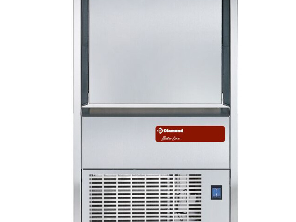 Machine à glaçons creux 31kg avec réserve 12 kg - restauration professionnel de qualité