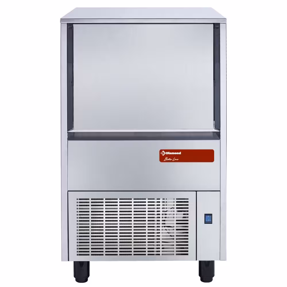 Machine à glaçons creux 48 kg avec réserve 25kg - professionnel professionnel de qualité