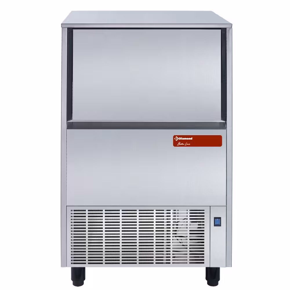 Machine à glaçons creux 55 kg avec réserve 30 kg - cuisine professionnel de qualité