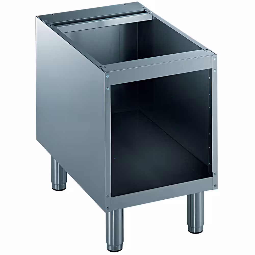 Soubassement ouvert,  400 mm,  inox 304 - restauration professionnel de qualité
