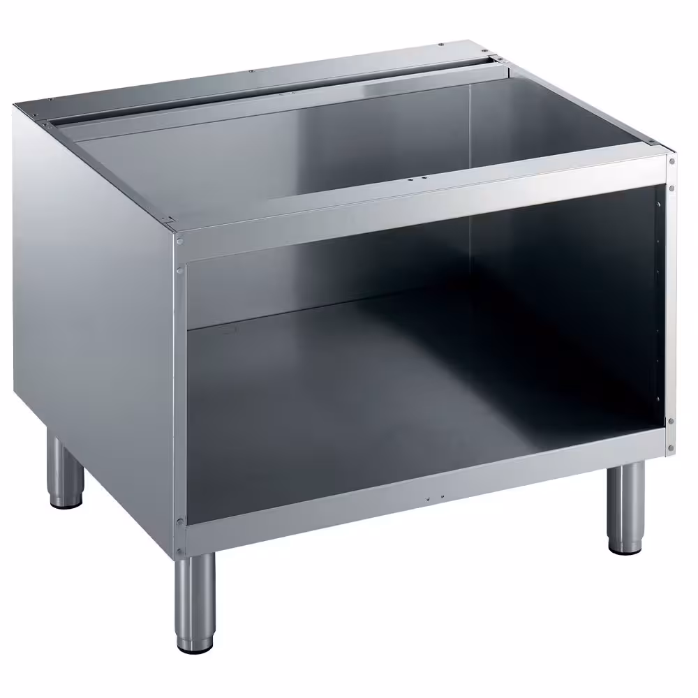 Soubassement ouvert,  800 mm,  inox 304 - cuisine professionnel de qualité