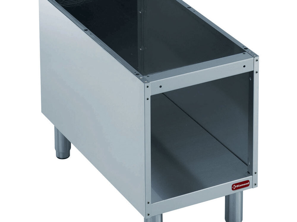 Armoire de support ouverte 400 mm - équipement professionnel de qualité