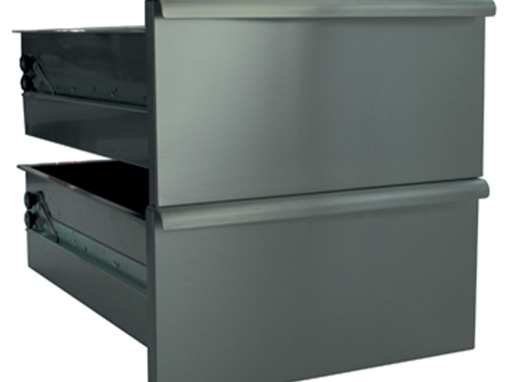 2 tiroirs pour soubassement N65/BA4-N - professionnel professionnel de qualité