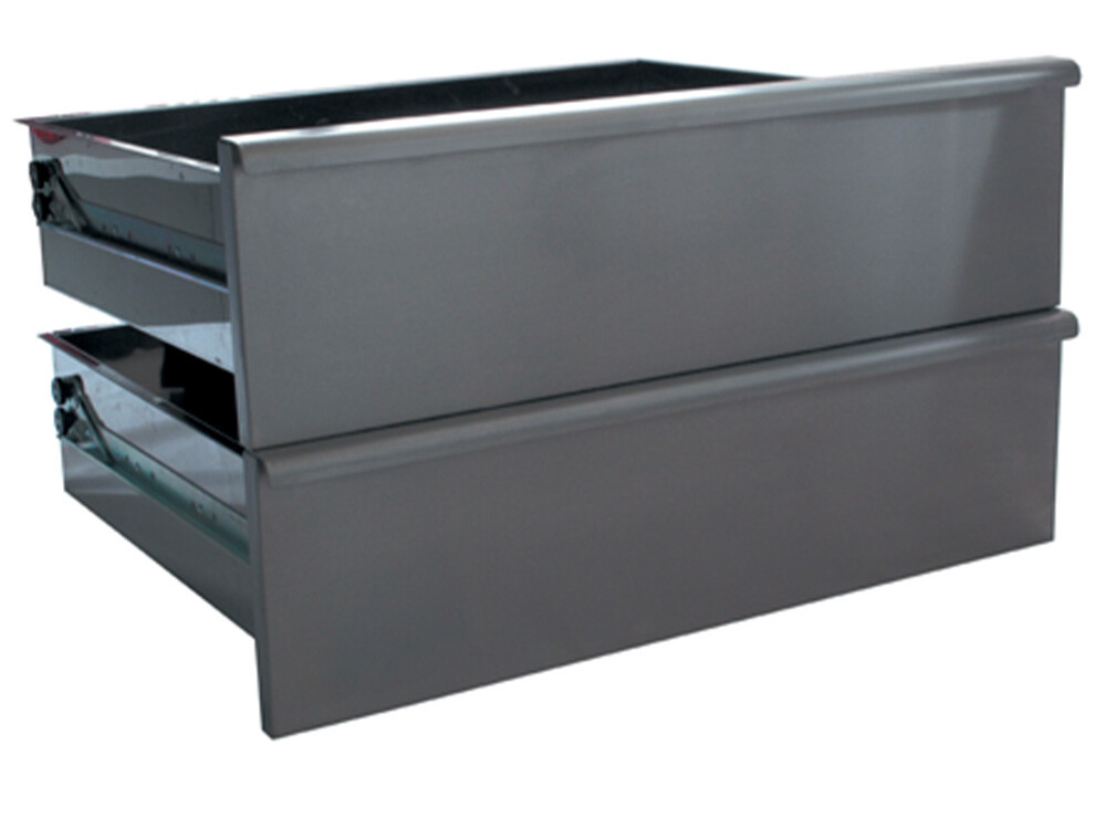 2 tiroirs pour soubassement N65/BA7-N - restauration professionnel de qualité