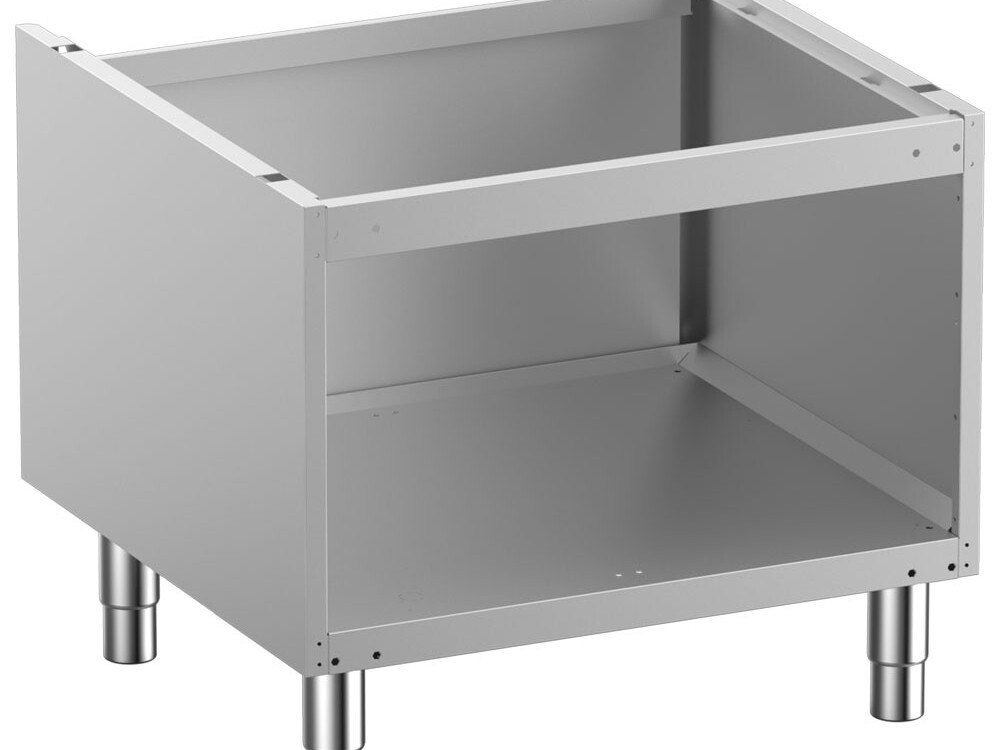 Soubassement ouvert,  sur pieds inox réglables - professionnel professionnel de qualité