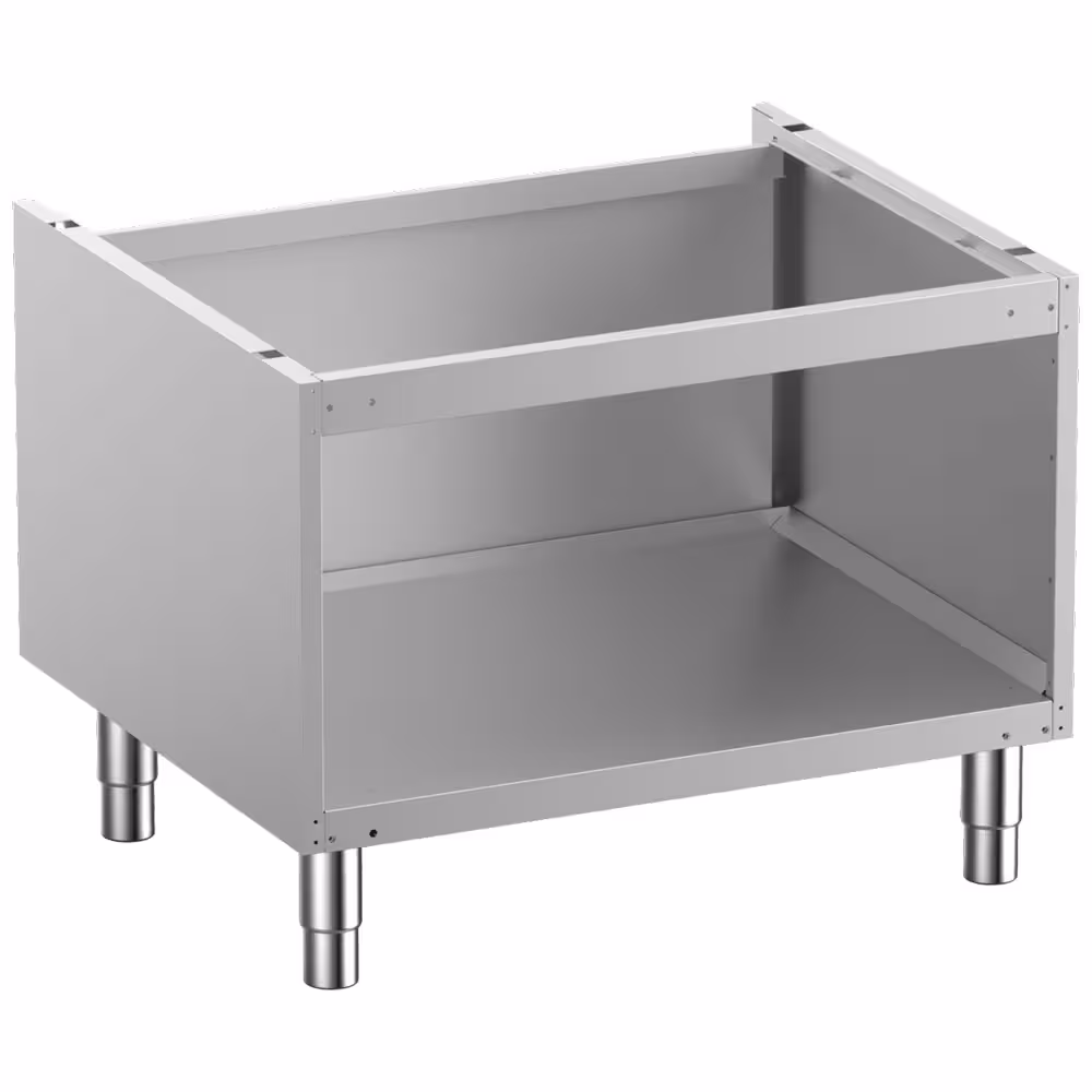 Soubassement ouvert,  sur pieds inox réglables - professionnel professionnel de qualité