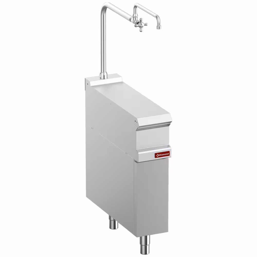 Elément neutre de travail avec colonne d'eau - cuisine professionnel de qualité