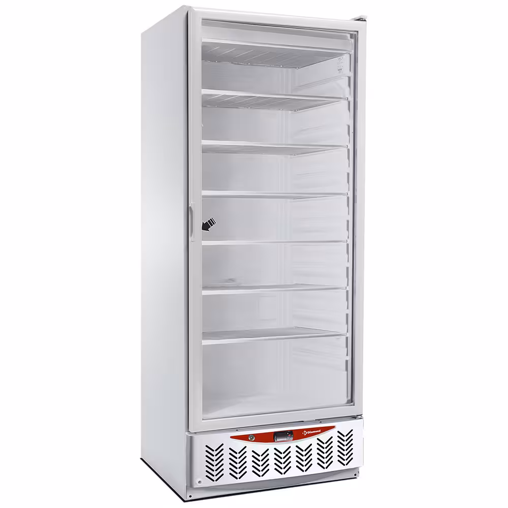 Congélateur statique,  porte vitrée,  525 litres,  GN2/... - équipement professionnel de qualité