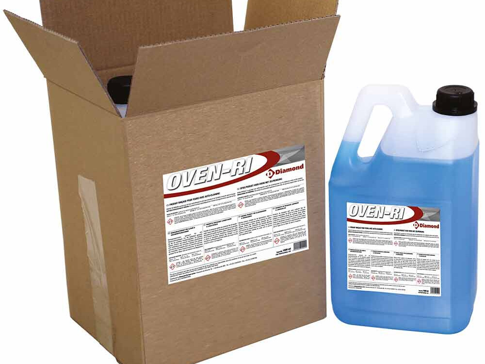 Produit rinçage fours avec auto-cleaning - 2 . x 5 - restauration professionnel de qualité