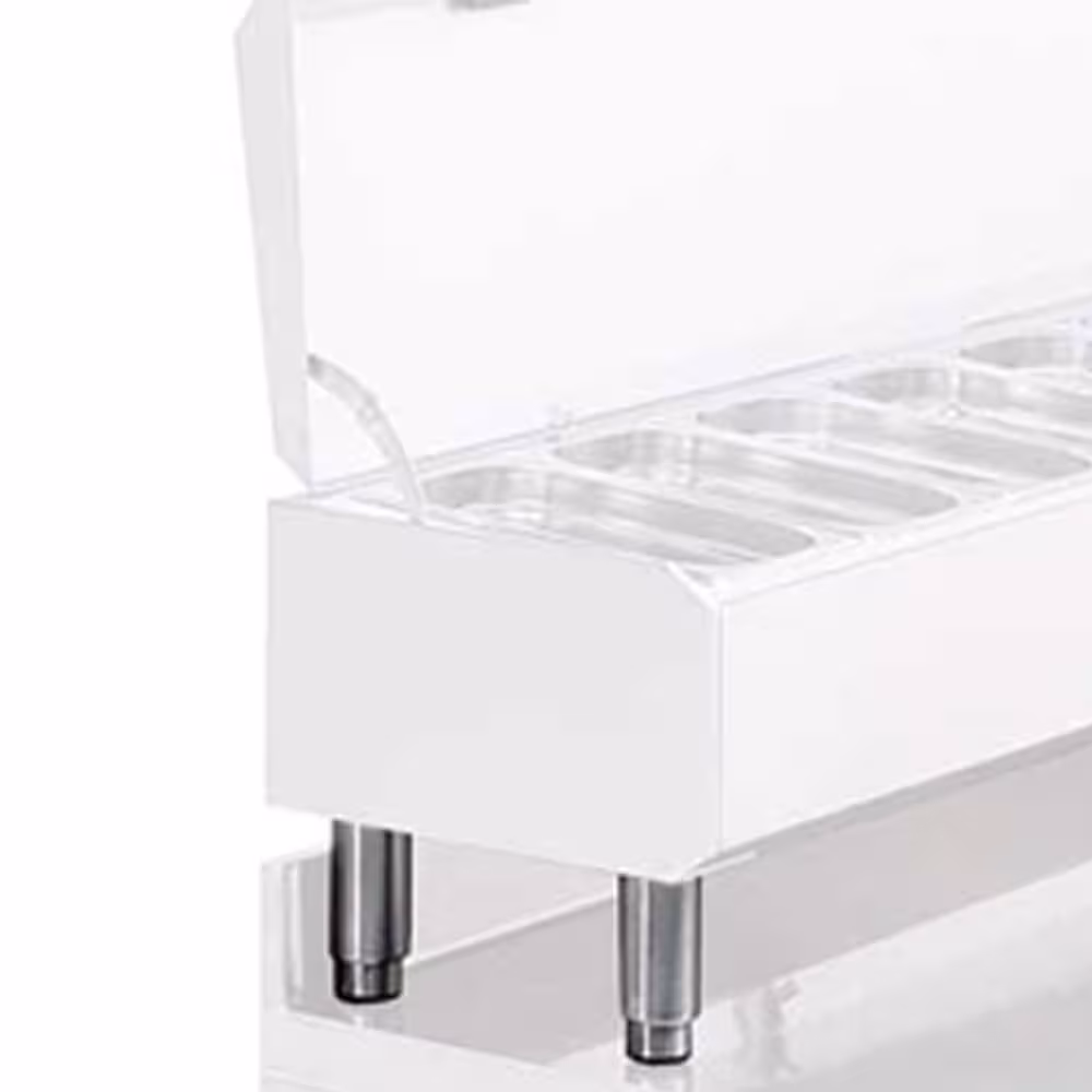 Kit de 4 pieds inox pour structures réfrigérées -... - équipement professionnel de qualité