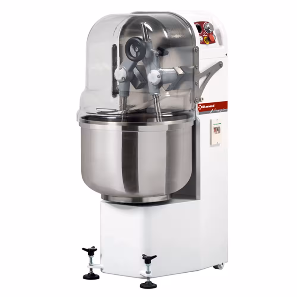 Pétrin à bras plongeants,  40 Kg,  - 2 vitesses - professionnel professionnel de qualité