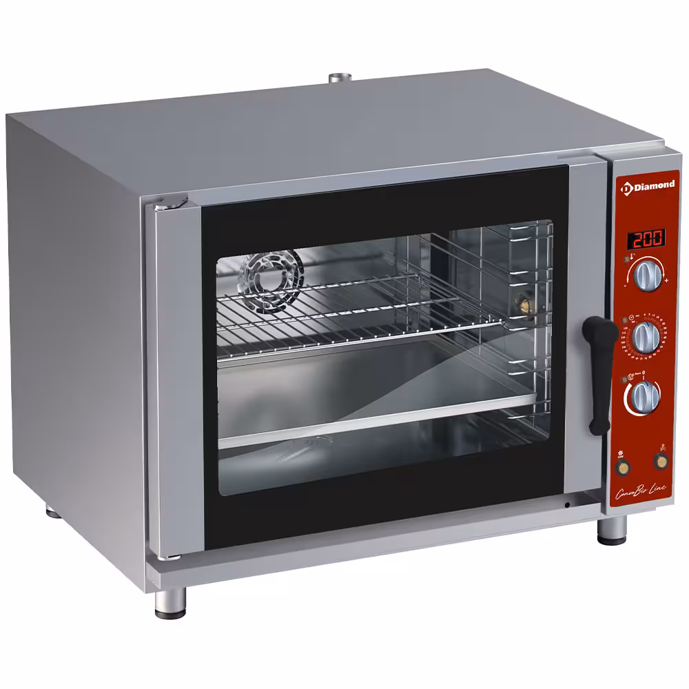 Four à convection électrique,  5x (),  humidificateur a... - cuisine professionnel de qualité