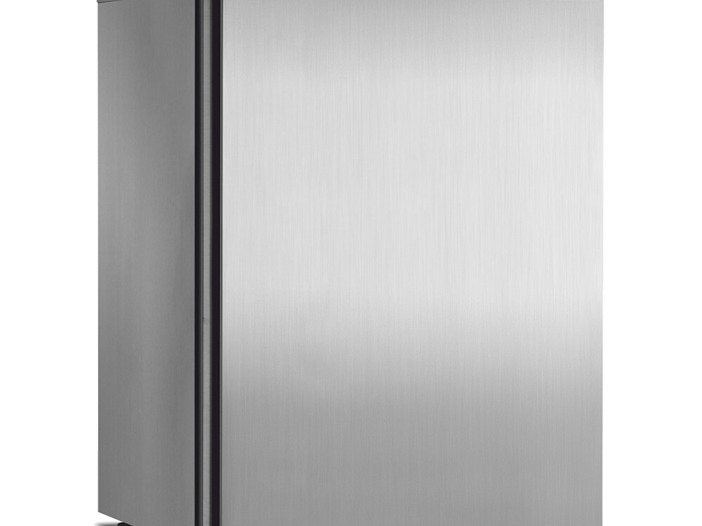Frigo ventilé, 150 litres. acier inox - restauration professionnel de qualité