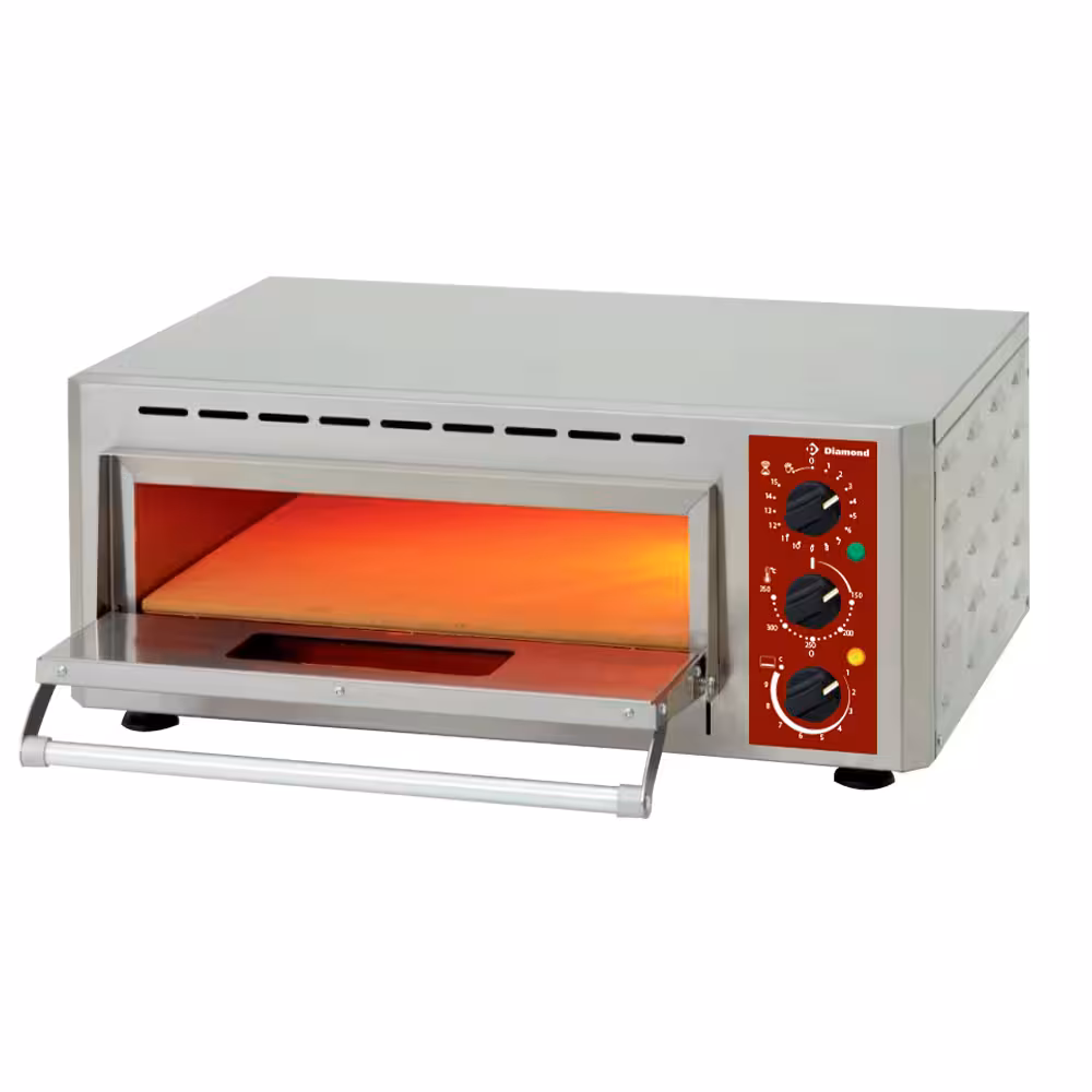 Four électrique pizzas,  chambre (3 kW) mm - professionnel professionnel de qualité