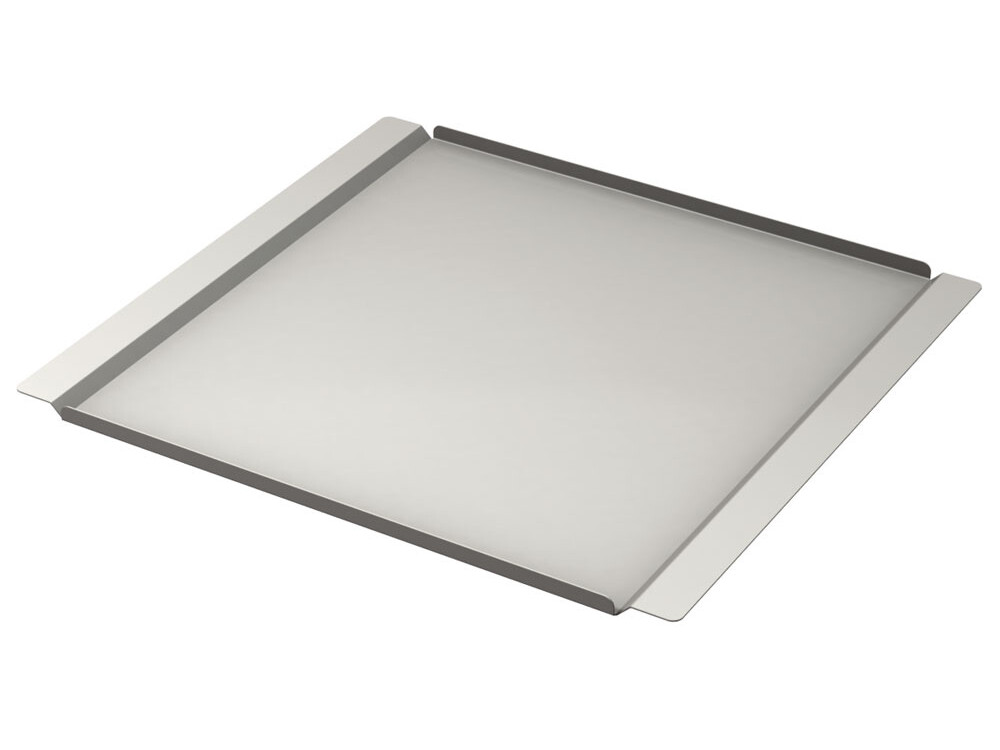 Platine en acier inox 460x340 mm - restauration professionnel de qualité