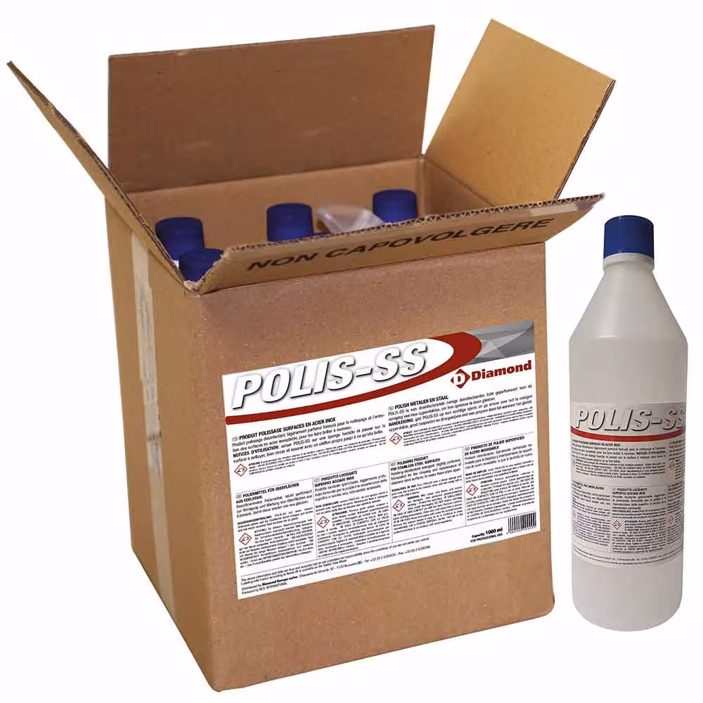Produit polissage surface en acier inox 4 . x 1 - équipement professionnel de qualité