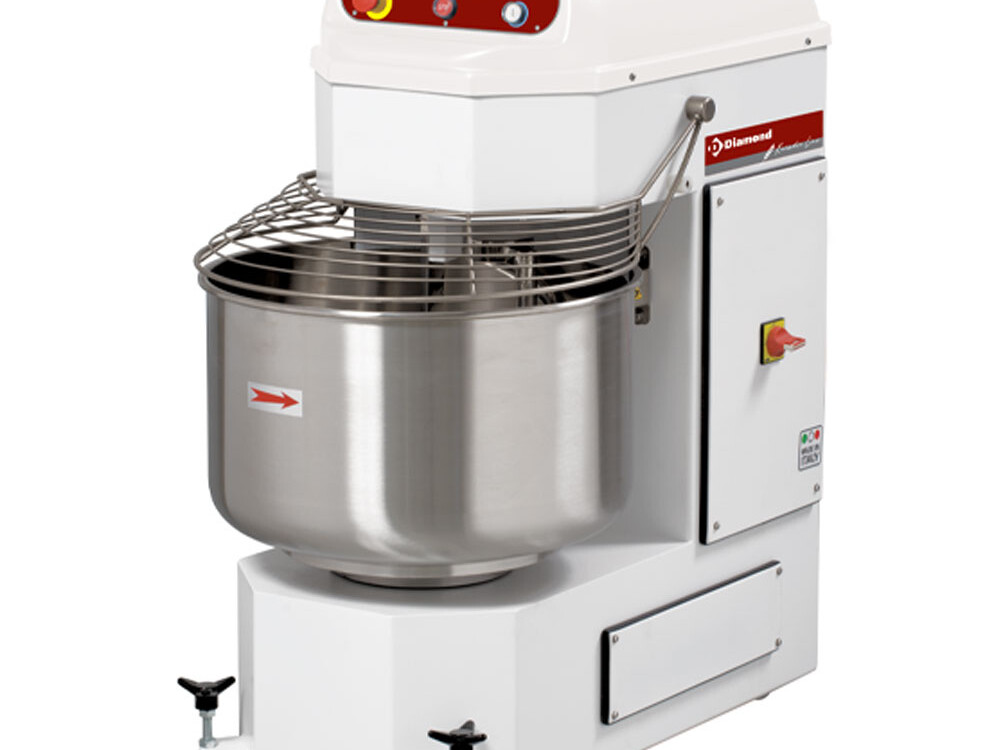 Pétrin à spirale automatique, 2 vitesses, 2 timers, ... - restauration professionnel de qualité