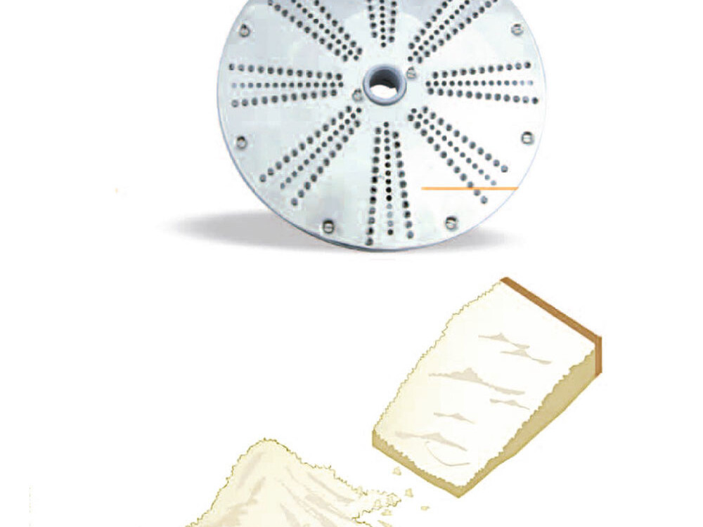 Disque râpe à parmesan - cuisine professionnel de qualité