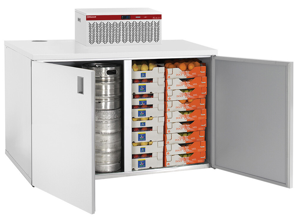 Ensemble coffre &,  groupe +2° +8° : - cuisine professionnel de qualité