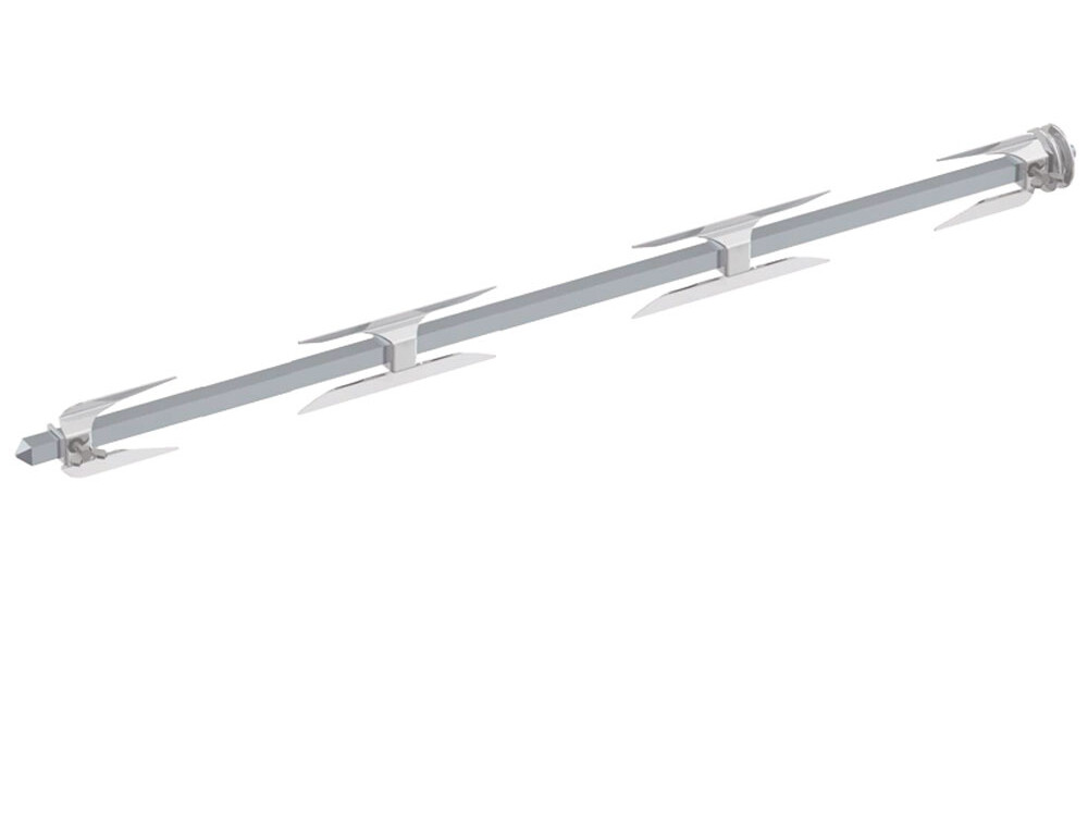 Broche pour poulets complémentaire, avec pics - cuisine professionnel de qualité