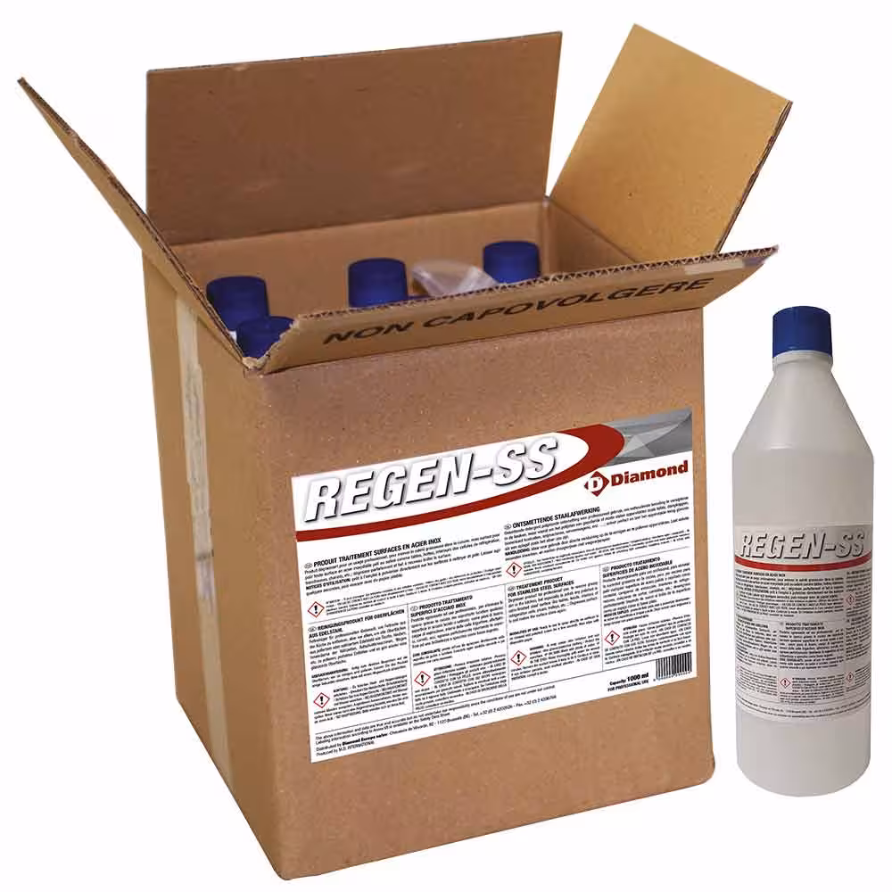 Produit traitement surface en acier inox 9 . x 1 - restauration professionnel de qualité