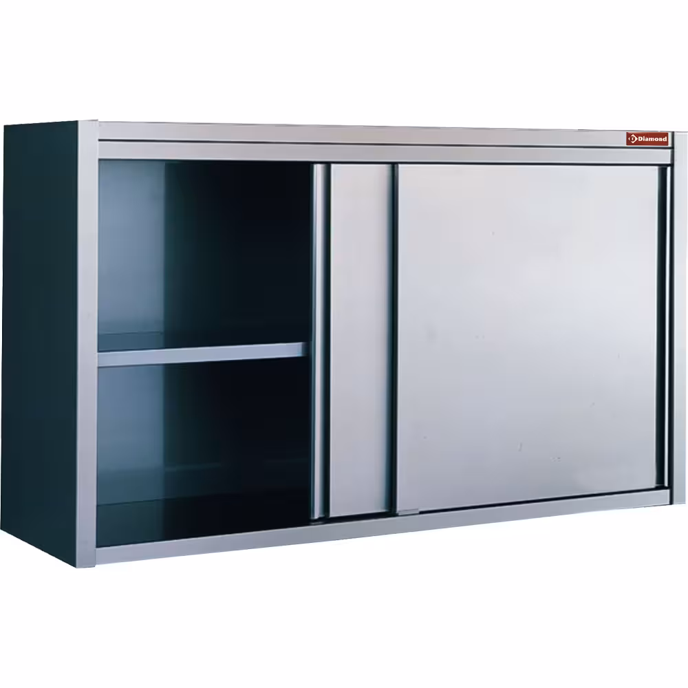 Armoire murale,  portes coulissantes - cuisine professionnel de qualité