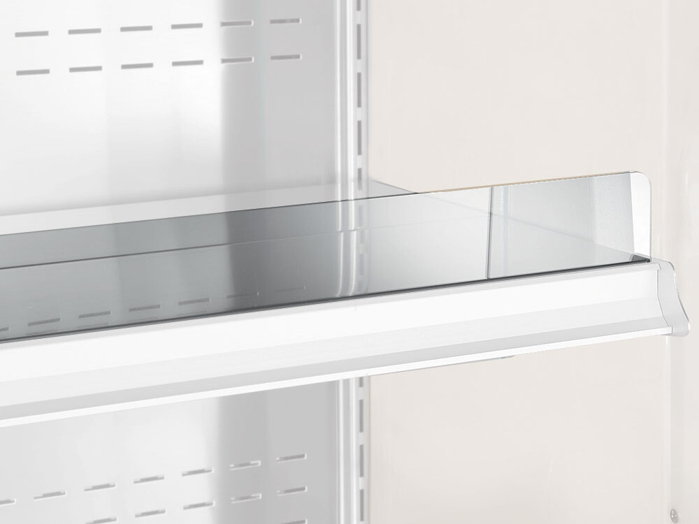 Arrêt produits en plexiglas, étagère - 1200 mm - cuisine professionnel de qualité