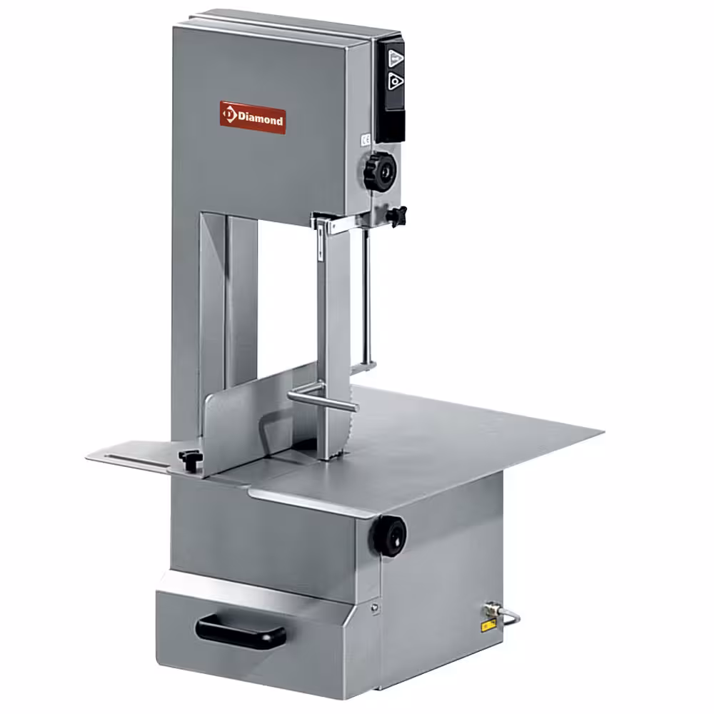 Scie à os en inox,  2020 mm,  900 tours/min - cuisine professionnel de qualité