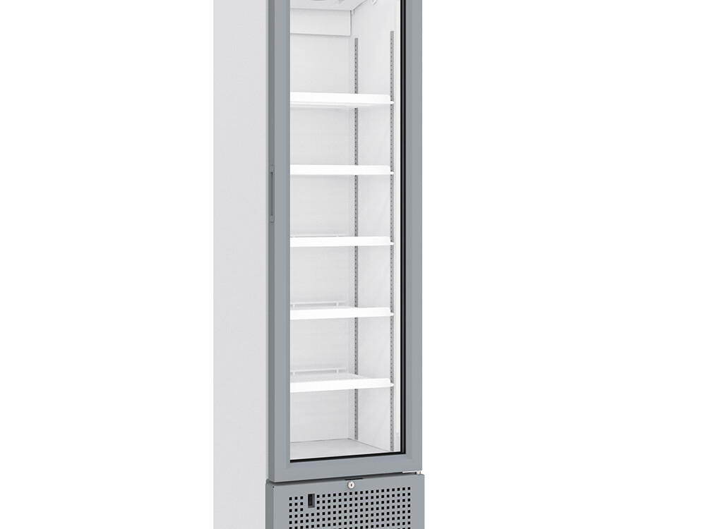 Vitrine ventilée positive 221 litres - professionnel professionnel de qualité
