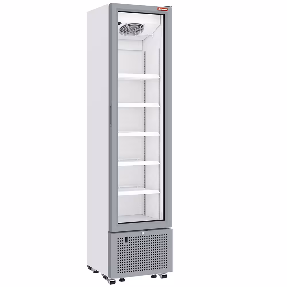 Vitrine ventilée positive 221 litres - professionnel professionnel de qualité
