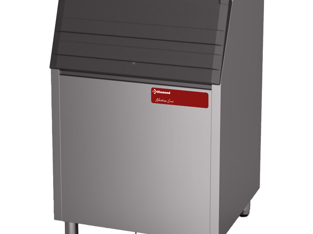 Bac de stockage de 200 kg. pour glaçons pleins - restauration professionnel de qualité