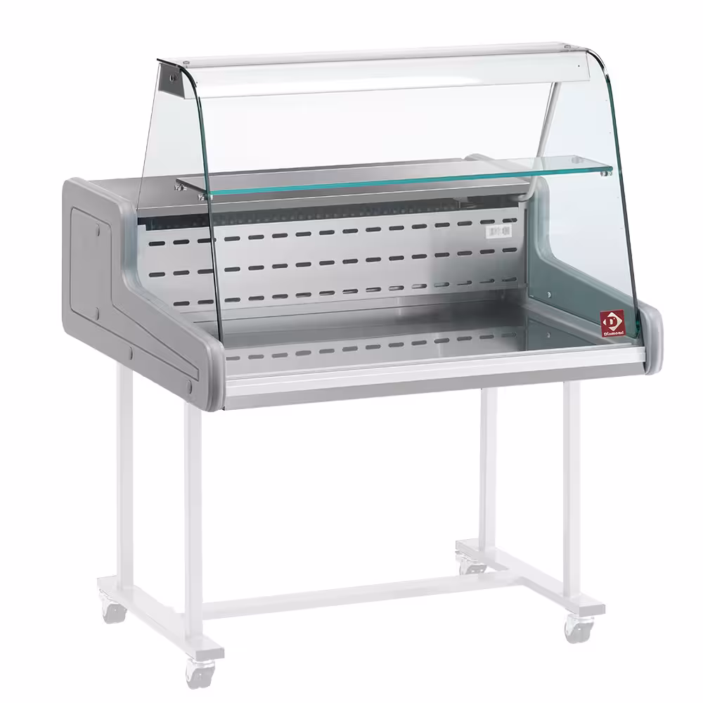 Comptoirs vitrine réfrigérés - vitre bombée - professionnel professionnel de qualité