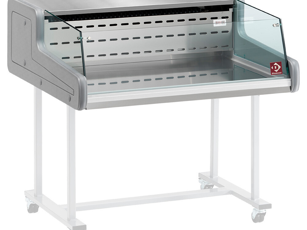 Comptoir vitrine réfrigérée - vitre self-service - équipement professionnel de qualité