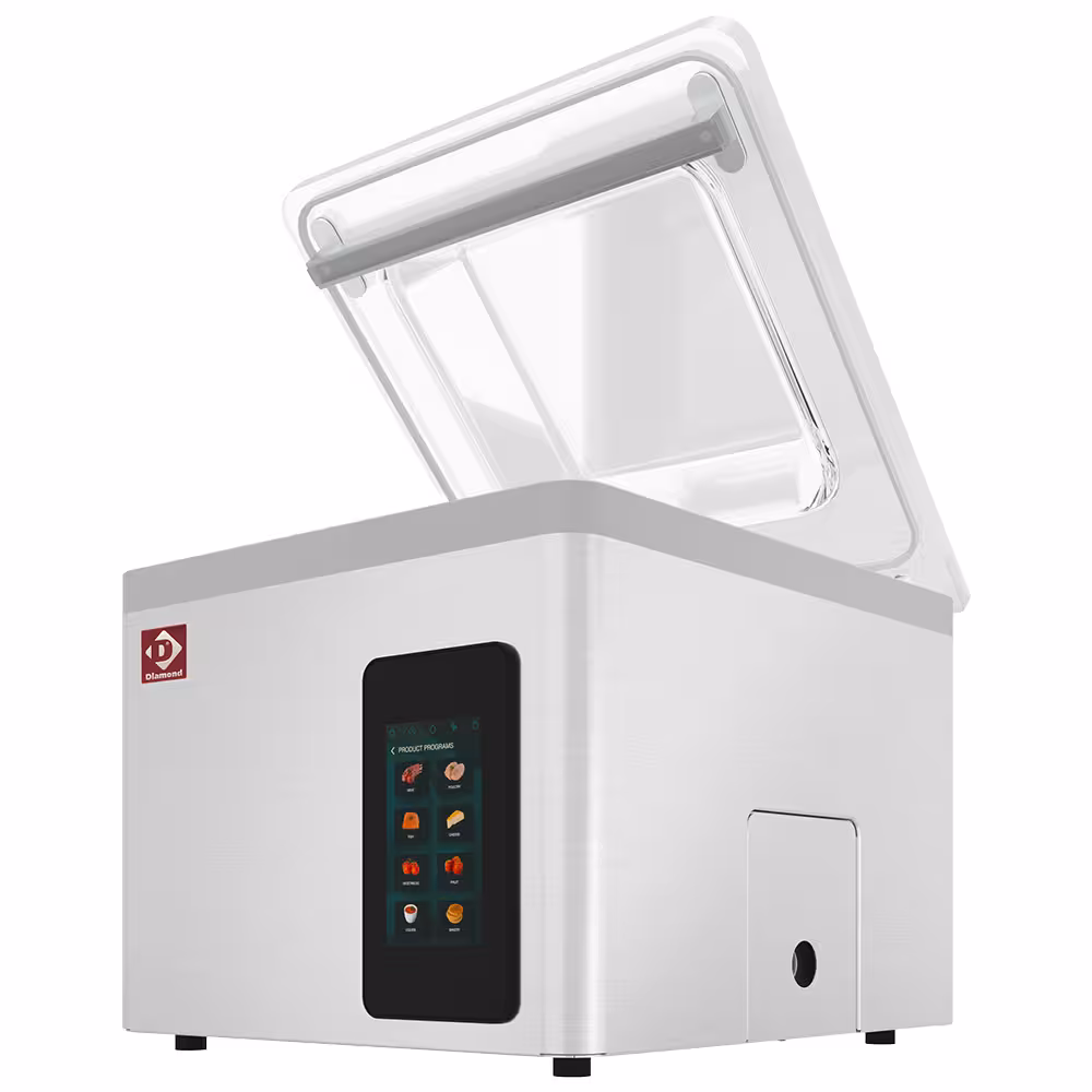 Machine sous-vide,  cuve inox mm. 21 m3/h ecran - cuisine professionnel de qualité